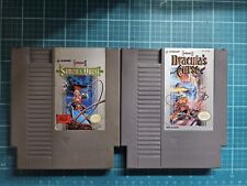 Lote Castlevania Nes Simmons Quest And Dracula Curse Suelto Sin Probar  segunda mano  Embacar hacia Argentina