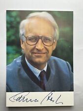 Autografo edmund stoiber usato  Guidonia Montecelio