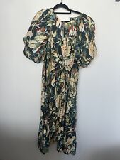 Acler Maxi Puff Sleeve Dress size 10 na sprzedaż  Wysyłka do Poland