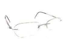 Silhouette 5227 40 6056 Titanium Gray Green Rimless Eyeglasses Frames 17 135 tweedehands  verschepen naar Netherlands