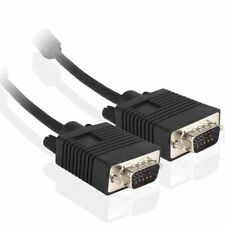 Monitor 5 pés SVGA SUPER VGA 15 PINOS M/M macho para macho cabo para PC TV HDTV comprar usado  Enviando para Brazil