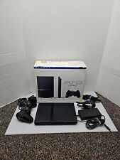 Sony PS2 Slim Line Version 1 Console - Charcoal Black (SCPH-70012) - TESTED, used for sale  Shipping to South Africa