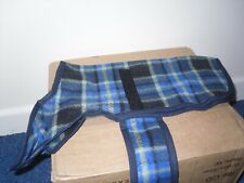 Blue tartan fleece for sale  OSWESTRY