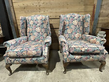 Antique wingback fireside for sale  LUTTERWORTH