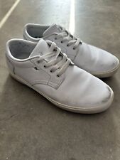 Skate Emerica Spanky G6 masculino tamanho 8 couro branco usado comprar usado  Enviando para Brazil