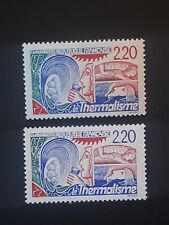 rare Variété timbre France thermalisme yt 2556a neuf XX cote 600 euros d'occasion  Aix-les-Bains