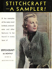 Stitchcraft sampler magazine for sale  CAMBERLEY