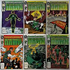 Green Lantern Emerald Dawn I #1-6 Complete Run DC 1989 Lote de 6 NM-M, usado comprar usado  Enviando para Brazil