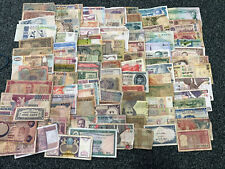 Colección de 100 x Billetes Extranjeros del Mundo - Todos Diferentes LOTE G segunda mano  Embacar hacia Mexico