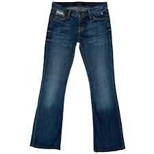 Retro Hudson Low Rise Bootcut Jeans Womens Size 26 28x31 Distressed Stretch VGC for sale  Shipping to South Africa
