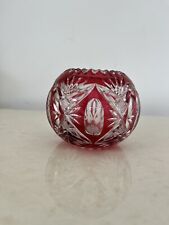 Vase rouge boule d'occasion  Le Grand-Quevilly