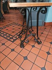 wrought iron table legs for sale  WINDSOR