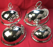 Nesting silverplated cloches d'occasion  Expédié en Belgium