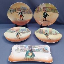 Royal Doulton Dickens Ware Joblot 4 X Cake Plates & Sandwich Tray D6327 & D5175, used for sale  Shipping to South Africa
