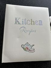 Kitchen recipes folder for sale  BURY
