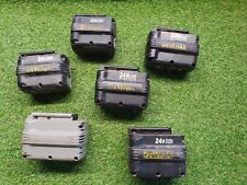 Dewalt 24v batteries for sale  LEICESTER