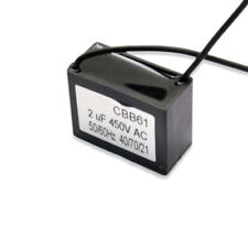 1 peça CBB61 AC450V 2.0uF capacitor de partida ventilador de teto motor capacitor de corrida comprar usado  Enviando para Brazil