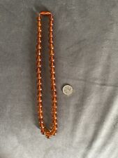 Vintage amber necklace for sale  SWINDON