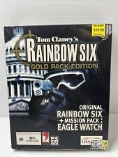 Rainbow Six + Mission Pack Eagle Watch Big Box - Jogo de PC 2x Conjunto de Discos - CD Aus comprar usado  Enviando para Brazil