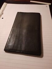 Black leather wallet for sale  WOKINGHAM