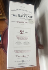 Balvenie Portwood 21 Empty Bottle and Box for sale  Shipping to South Africa