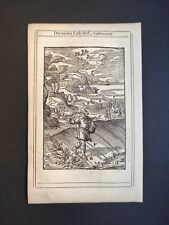 The parable of the Sower, Der zielen Lust-hof, Passeri, van Sichem, Stampa 1629 segunda mano  Embacar hacia Argentina