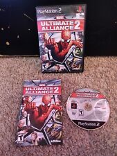 Marvel Ultimate Alliance 2 PS2 Black Label na caixa comprar usado  Enviando para Brazil