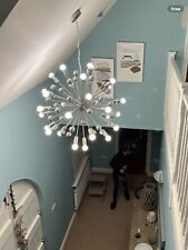 Sputnik chandelier light for sale  HALESWORTH