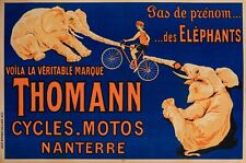 Affiche originale cycles d'occasion  Saint-Ouen