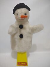 Boneco de neve rígido boneco de mão 1964 apenas nariz de cenoura chapéu preto botões raros comprar usado  Enviando para Brazil