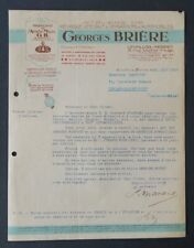 Invoice 1927 briere d'occasion  Expédié en Belgium
