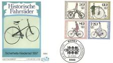 Germany 1985 FDC 1242-45 Rowery Bicycles Fahrräder, używany na sprzedaż  PL