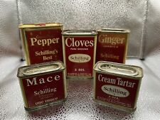 Vintage spice tins for sale  Whiteman Air Force Base