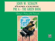John W. Schaum Piano Course: Pre-A -- The Green Book por Schaum, John W. comprar usado  Enviando para Brazil