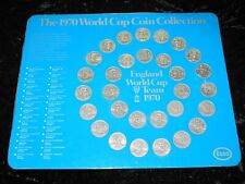 ESSO WORLD CUP COIN COLLECTION 1970 Individual Coins Selection Available for sale  Shipping to South Africa