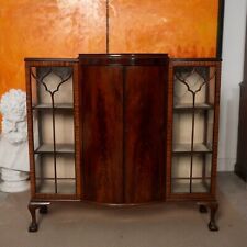 Antique bookcase glazed for sale  NEWCASTLE UPON TYNE