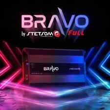 Amplificador monobloco 1 canal STETSOM BRAVO alcance total 5K 1 Ohm 5000 Watt RMS comprar usado  Enviando para Brazil