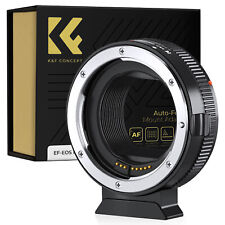 Adaptador de lente conceptual K&F enfoque automático lente Canon EOS EF EFS a EOS R RF R5 R6 R8 segunda mano  Embacar hacia Argentina