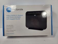 Modem Motorola MD1600 VDSL2/ADSL2+ e Roteador Gigabit AC1600 WiFi - Preto comprar usado  Enviando para Brazil
