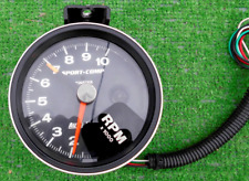 AUTOMETER SPORT COMP 5" MONSTER USADO TACH com SUPORTE DE COLUNA. 0 a 10.000 RPM. comprar usado  Enviando para Brazil