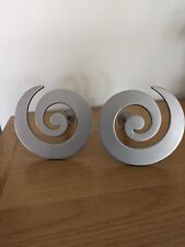 Pair satin silver for sale  STANFORD-LE-HOPE
