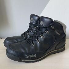 Men’s Timberland Splitrock Black Leather Hiking Boots UK Size 9 for sale  Shipping to South Africa