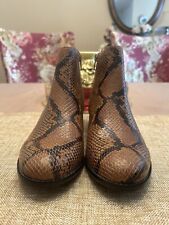 Vionic Boots Women’s Size 8 Clara Boa Faux Snakeskin for sale  Shipping to South Africa