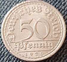 Pfennig 1920 weimarer gebraucht kaufen  Freyburg