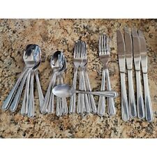 Used, 20 Pcs Silverware Set Stainless Steel Flatware Cutlery Kitchen Utensil  for sale  Shipping to South Africa