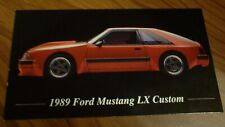 ★★1989 MUSTANG LX IMÁN FOTOGRÁFICO PERSONALIZADO CAJA DE HERRAMIENTAS, NEVERA-87-93 ESCOTILLA DE BURBUJAS CAPRI★★ segunda mano  Embacar hacia Mexico