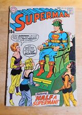 Used, SUPERMAN 223 silver age dc comic book batman justice league of america jla for sale  Shipping to South Africa