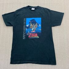 Camisa masculina vintage Legend of Zelda média preta Wind Waker Game Cube Nintendo comprar usado  Enviando para Brazil