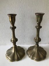 Vintage brass candlesticks for sale  LAUNCESTON