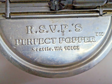 Genuine RSVP'S  POP Perfect Popcorn Maker Popper Hand Manual Crank Stovetop for sale  Shipping to South Africa